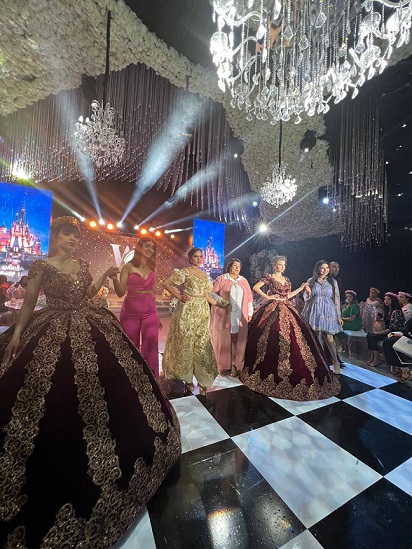 " Wahiba Bridal World " تطلق مجموعتها الجديدة 2022-2023 من فساتين Wahiba in Wonderland